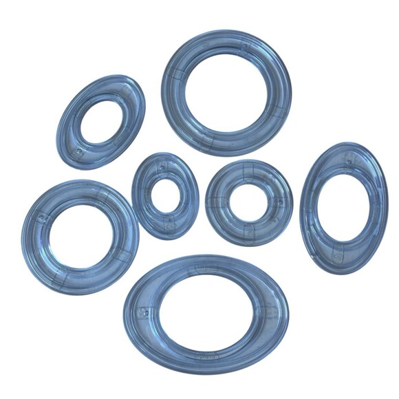 Creative Memories Cutting Mat Circles Ovals Cutting Tools Stencils - Picture 4 of 5